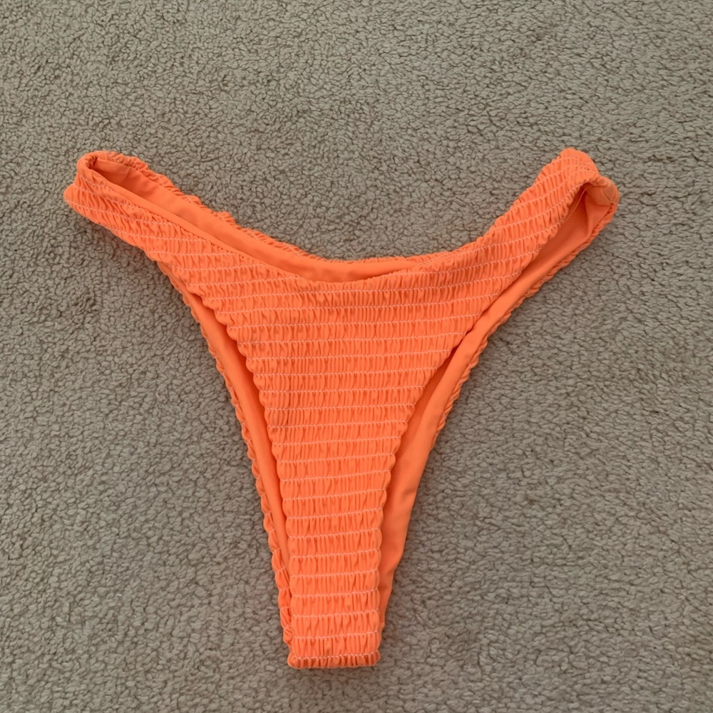 orange bikini bottoms